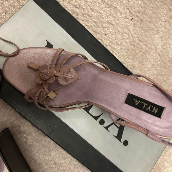 N.Y.L.A Strappy Heels from Nordstrom NEW Not Ever Worn - Picture 6 of 8